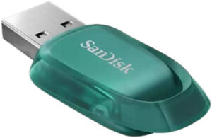 ‎SanDisk 256GB Ultra Eco Flash Drive, USB 3.2 Gen 1 Interface, Up to 100MB/s Sequential Read Performance, USB 2.0 Backward Compatible, Data Recovery With RescuePro, Green | SDCZ96-256G-G46