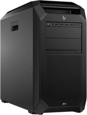 HP Z8 G5 Workstation Desktop Computer, 2x Intel Xeon Gold 6430, 128GB RAM, 2TB SSD, Intel I219-LM PCIe GbE & Intel X722 PCIe GbE, USB Keyboard & Mouse, 1450W PSU, Windows 11 Pro, Black | Z8-G5