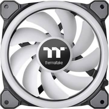 Thermaltake Trio 14 RGB Radiator Fan TT Premium Edition (3-Fan Pack), USB 2.0 connectors (9 Pin), Fan Rated Voltage 12 V & 5V, Hydraulic Bearing, Fan Speed 500 ~ 1500 R.P.M | CL-F077-PL14SW-A - Image 7