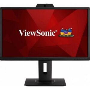 ViewSonic VG2440V 24" IPS Full HD Video Conferencing Monitor, 60Hz Refresh Rate, 1920x1080 Resolution, 16 9 Aspect Ratio, 5ms Response Time, LED, sRGB, HDMI, Displayport, USB 3.2, Black | VG2440V