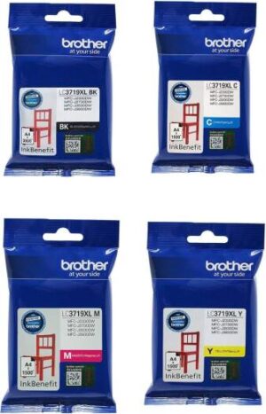 Brother LC3719XL Ink Set for MFCJ2330DW/MFCJ2730DW/MFCJ3530DW & MFCJ3930DW