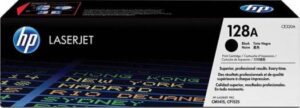 HP 128A Black LaserJet Toner Cartridge | CE320A