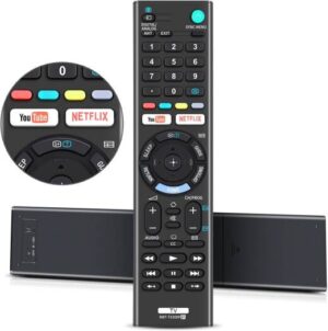 WDZP Universal Remote Control for All Sony LCD LED HDTV Smart Bravia TVs with YouTube and Netflix Buttons RMT-TX300P rmt-tx300p