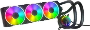 Fractal Design Celsius+ S36 Prisma PWM ARGB 85.71 CFM Liquid CPU Cooler | FD-W-2-S3602