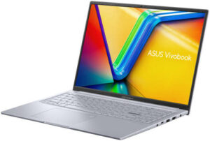 ASUS 3605VU-WS96 Vivobook 16X Laptop, 16" WUXGA 60Hz IPS Display, Intel Core i9-13900H, 16GB RAM, 1TB SSD, GeForce RTX 4050 6GB GPU, ENG K/B, Win 11, Cool Silver | 90NB11Z2-M008Y0