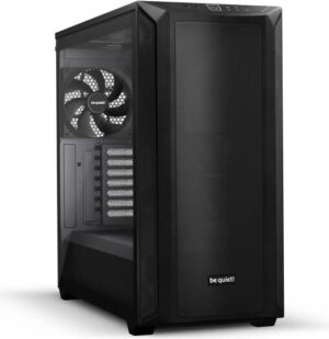 be quiet! SHADOW BASE 800 Full Tower E-ATX PC Case, Open Mesh Design & Tem Glass Panel, High Airflow & Max Performance, Up to 420mm Radiator, 3* 140mm PWM Fans, USB 3.2 Gen2 Type-C | Black - BGW60