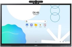 SAMSUNG WAD Android OS 86" 4K UHD Touch Interactive Display, with Logitech Meetup Conference Cam & Logitech TV Mount XL, Wi-FI & Bluetooth Connectivity | LH86WADWLGCXEN / 960-001102 / 939-001656