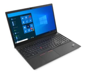 Lenovo Thinkpad E15 G2 15.6" FHD IPS Non Touch Laptop, 11th Gen Intel Core i7-1165G7 2.80 Ghz, 8GB DDR4 RAM, 512GB SSD, 2GB Nvidia Geforce MX 450, Fingerprint, DOS - No OS, Eng KB, Black | 20TD002YUE