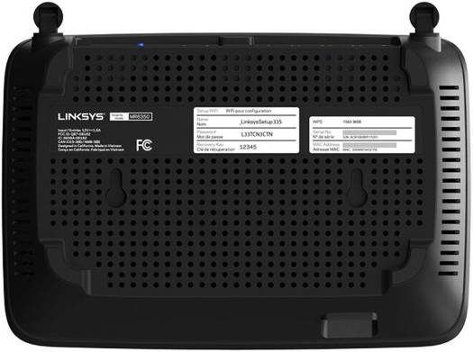 Linksys Max-Stream Dual-Band AC1300 Mesh WiFi 5 Router, Covers Up to 1200 sq. ft, Handles 12+ Devices, Speed Up to 1.3 Gbps, 2x External Antennas, USB, Ethernet Ports, WPA2 Personal, Black | MR6350-ME - Image 5
