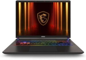 MSI Vector 16 HX AI A2XWIG Gaming Laptop, 16" QHD+ IPS 240Hz Display, Intel Core Ultra 9 275HX, 16GB RAM, 1TB SSD, GeForce RTX 5080 16GB, English Keyboard, Win11, Cosmos Gray | 9S7-15M352-400