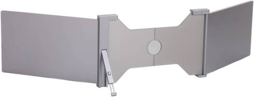 Xcess Triple Portable Monitor For Laptop, 13" FHD 1080P IPS Laptop Screen Extender, Type-C Plug and Play 235° Rotation Angle, Retractable Stand, For Laptop / PC and Smartphone, Silver | XCESS14 - Image 2