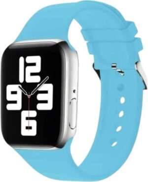 Green Lion Silicone Band with Buckle 42/44/45mm, Scratch-Resistant Silicone, Breathable Design, Quick-Release Mechanism, Adjustable Secure Buckle, Perfect fit Lime Green