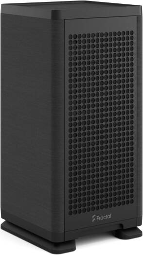 Fractal Mood Mini-ITX SFF Computer Case, 1x 180mm Fan Included, Up to 280mm Radiator & 2x 120mm/140mm Fan Support, Rear Magnetic Filter Mesh, Black | FD-C-MOD1N-02