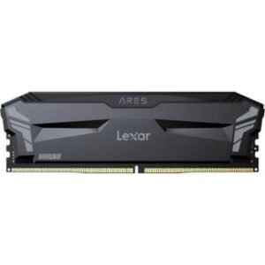 Lexar Ares 16GB (1x16GB) DDR5 SDRAM UDIMM Desktop Memory, 4800 MHz Speed, 1.10Voltage, 288 Pin, CAS Latency 40 | LD5DU016G-R4800GS2A