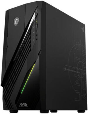 MSI MAG Infinite E1 Barebone Gaming PC, Intel Core i5-14400F, Intel H610 Chipset, ( GPU, Memory RAM & Storage Not Included ), 500W PSU, Black | 936-B91111-001