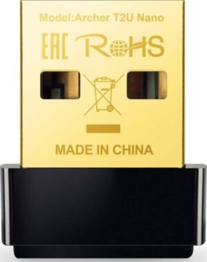 TP-Link AC600 Wireless USB Adapter, Black | Archer T2U Nano