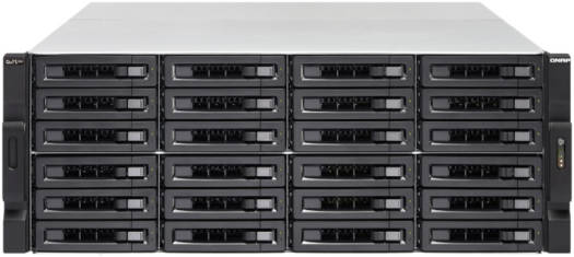 Qnap 24-Bay 4U Rackmount NAS, Intel Xeon E E-2136 CPU, DDR4 (4x32) 128GB Memory, 24 x 3.5" SATA 6Gb/s Drive Bay, 4 Gigabit Ethernet Port, 5 PCIe Slot, 800W PSU | TS-h2483XU-RP-E2236-128G - Image 3