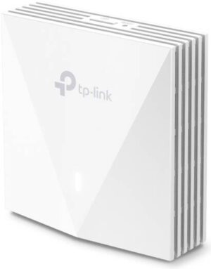 TP-Link AX3000 Wall Plate WiFi 6 Access Point, 1x 10/100/1000 Mbps Ethernet Port, 2.4 GHz 2x 3 dBi & 5 GHz 2x 5 dBi, 5 GHz Up to 2402 Mbps & 2.4 GHz Up to 574 Mbps, White | EAP650-WALL