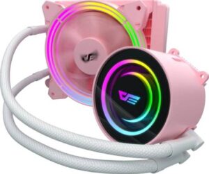 DarkFlash SYMPHONY TR120 AIO 120mm Liquid CPU Cooler - Pink | DF-TR120-P