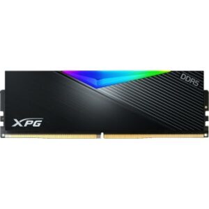 Adata XPG Lancer 16GB (1x16GB) DDR5 RGB Desktop Memory, 5200 MHz Clock Speed, CL38 Latency, 288 Pin, 1.25 V, Heatsink, Black | AX5U5200C3816G-CLARBK