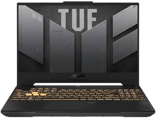 ASUS TUF Gaming F15 FX507VV Laptop, 15.6" FHD IPS 144Hz Display, Intel Core i7-13620H, 16GB RAM, 512GB SSD, Nvidia GeForce RTX 4060 8GB, English Keyboard, FreeDOS, Gray | 90NR0BV7-M00CL0