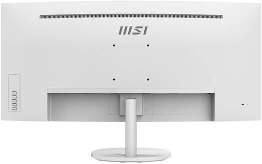 MSI PRO MP341CQW Business & Productivity Curved Monitor, 34" UWQHD VA Display, 100Hz Refresh Rate, 1ms (MPRT) Response Time, 1500R Curvature, 1.07b Color Support, White | MP341CQW - Image 5