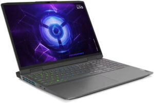 Lenovo LOQ 16IRH8 Gaming Laptop, 16" WUXGA 144Hz IPS Display, Intel Core i7-13620H, 16GB RAM, 512GB SSD, NVIDIA GeForce RTX 4060 8GB, Backlit ENG-ARB K/B, DOS, Storm Grey | 82XW006NAX