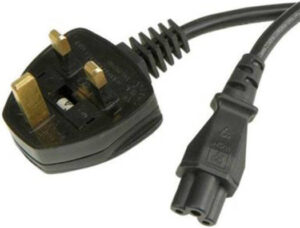 Ubiquiti Networks Male-Female Power Cable, 60cm Length, Black | PC-60CM-UK