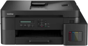 Brother DCP-T830DW Ink Tank Printer, 1200 x 6000 DPI, 17 IPM Print Speed, Auto 2-Sided Duplex Printing, 20 Sheets Auto-Document Feeder, WiFi, WiFi-Direct, USB 2.0, LAN, Black | DCP-T830DW