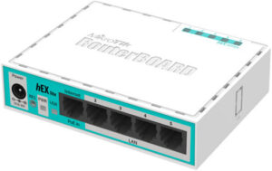 Mikrotik RB750R2 Router BOARD hEX lite 5 ports router 5 X 10/100 PoE OSL4 | RB750r-2 - EU INTL