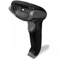 Oscar UniBar II 1D QR 2D Barcode Scanner Reader Automatic Area Imager USB + Virual COM Wired With Stand Scans QR Code From Mobile Phone Android, iOS, MacOS, Windows Super Highspeed | MBSOSC87800UB