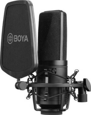 Boya Large Diaphragm Studio Microphone | M1000