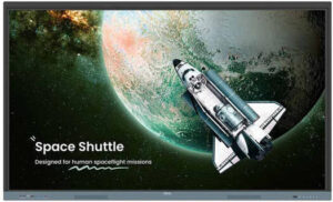 BenQ RE8604 Board Essential Interactive Display, 86" 4K UHD IPS Display, 8ms Response Time, Up to 40 Touch Point, 8GB RAM, 64GB Storage, 2x 20W Built-In Speaker, Black | RE8604