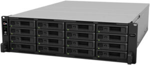 Synology RackStation RS4021xs+ 16-Bay NAS Enclosure, Intel Xeon D-1541 8-Core 2.1GHz, 16x 3.5"/2.5" SATA Drive Bays, 16GB DDR4 RAM, 2x 10GbE RJ45 | 4x GbE RJ45, 2x PCIe 3.0 x8, Black | RS4021XS