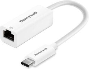 Honeywell High-Speed Type C to RJ45 Gigabit Ethernet Adapter, Universally Compatible with all Type C MacBooks, laptops, PCs, Xbox, PS5, Tablets, etc. | HC000007/ADP/WHT