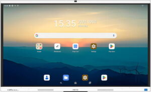 METZ 65SD1 S Series Interactive Display, 65" DLED Display, 4K UHD Resolution, 60Hz Refresh Rate, 3.2mm Anti-Glare Tempered Glass, Infrared Touch, Wi-Fi 6 & Bluetooth 5.0 Connectivity | 65SD1