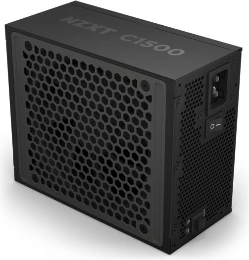 NZXT C1500 Platinum ATX Fully Modular PSU, 80 PLUS Platinum Efficiency, 1500W Power, Dual PCIe 5.1 Connectors, Magnetic Levitation Bearing Fan, 140mm Size, 125 CFM Airflow, Black | PA-5P1BB-UK - Image 3