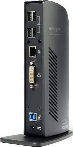 USB 3.0 Docking Station with Dual DVI/HDMI/VGA