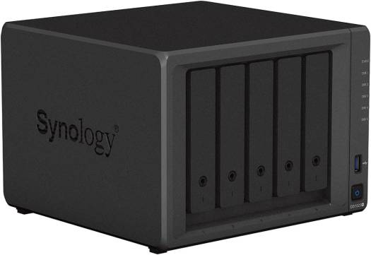 Synology DiskStation 5-Bay NAS Enclosure, 8GB DDR4 RAM, Up to 736 MB/s Read & 796 MB/s Write, Dual M.2 2280 NVMe SSD Slots, 4x Gigabit Ethernet Ports, 120W PSU, Black | DS1522+ - Image 2