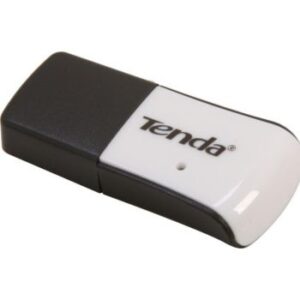 Tenda W311M Wireless N150 Nano USB Adapter, Speeds of up to 150Mbps, Internal PCB Antenna, 2.4GHz Frequency, WPS | W311M