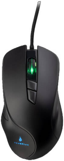 SureFire Martial Claw 7-Button Wired Gaming Mouse, Up to 7200 DPI, 125Hz Polling Rate, 4000 FPS Max Sensor Speed, Full RGB Lighting, 1.80m Cable Length, Black | 48837