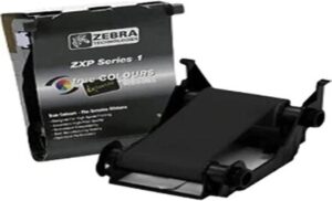 Zebra 800011 101 Printer Ribbon Printer Ribbons, Black, Zxp 1
