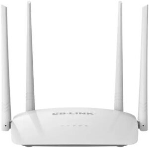 LB-Link BL-WR450H N300 Wireless Router, 75Mbps - 1200Mbps Wi-Fi Speed, 100Mbps Internet Access Port, Wi-Fi 4, Repeater Mode, WISP Mode, AP Mode, Client Mode, White | BL-WR450H