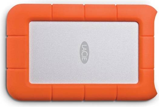 LaCie Rugged Mini USB 3.0 Portable External Hard Drive, 4TB Storage Capacity, 130 MB/s Data Transfer Speed, Shock / Rain & Pressure Resistant, Windows & Mac Compatible, Orange | LAC9000633 - Image 3