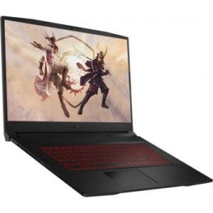 MSI Katana GF76 11UE 17.3" FHD 144Hz Non Touch Laptop, Intel Core i7 11800H 2.30Ghz, 16GB RAM, 1TB SSD, 6GB NVIDIA Geforce RTX 3060, Windows 11 Home, Eng-Arabic Keyboard, Black | 9S7-17L112-299