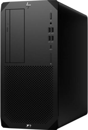 HP Z2 Tower G9 Tower Workstation, Intel Core i9-12900K CPU, 16GB DDR5 RAM, 512GB SSD, Multi DVDRW, Intel UHD Graphics, ENG-ARB HP USB KB Wired Mouse, Win 11 Pro, Black 5F7W1ES#ABV