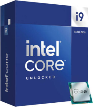 Intel Core i9-14900K 3.2 GHz 24-Core LGA 1700 14th Gen Processor, 24 Cores & 32 Threads, 36MB Cache Memory, 6GHz MaxTurbo Boost, Intel UHD Graphics 770, 2CH DDR5 / 192GB Max | BX8071514900KSRN48