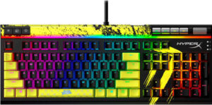 HyperX Alloy Elite 2 100% Mechanical Keyboard. HyperX Red Linear Switches, 80M Keypresses, Anti-ghosting 100%, Onboard Memory 3 Profiles, Key Rollover N-Key Mode, TimTheTatman Edition | 639P0AA#ABA