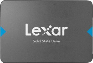Lexar NQ100 240GB 2.5" SATA Internal SSD, Up to 550 MB/s Sequential Read and 450 MB/s Write Speeds, 6 Cache Size, Shock & Vibration-resistant, Gray | LNQ100X240G-RNNNG
