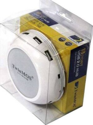 TwinMOS 10 Ports USB 2.0 Hub High Performance | EzeeHUB-210R1